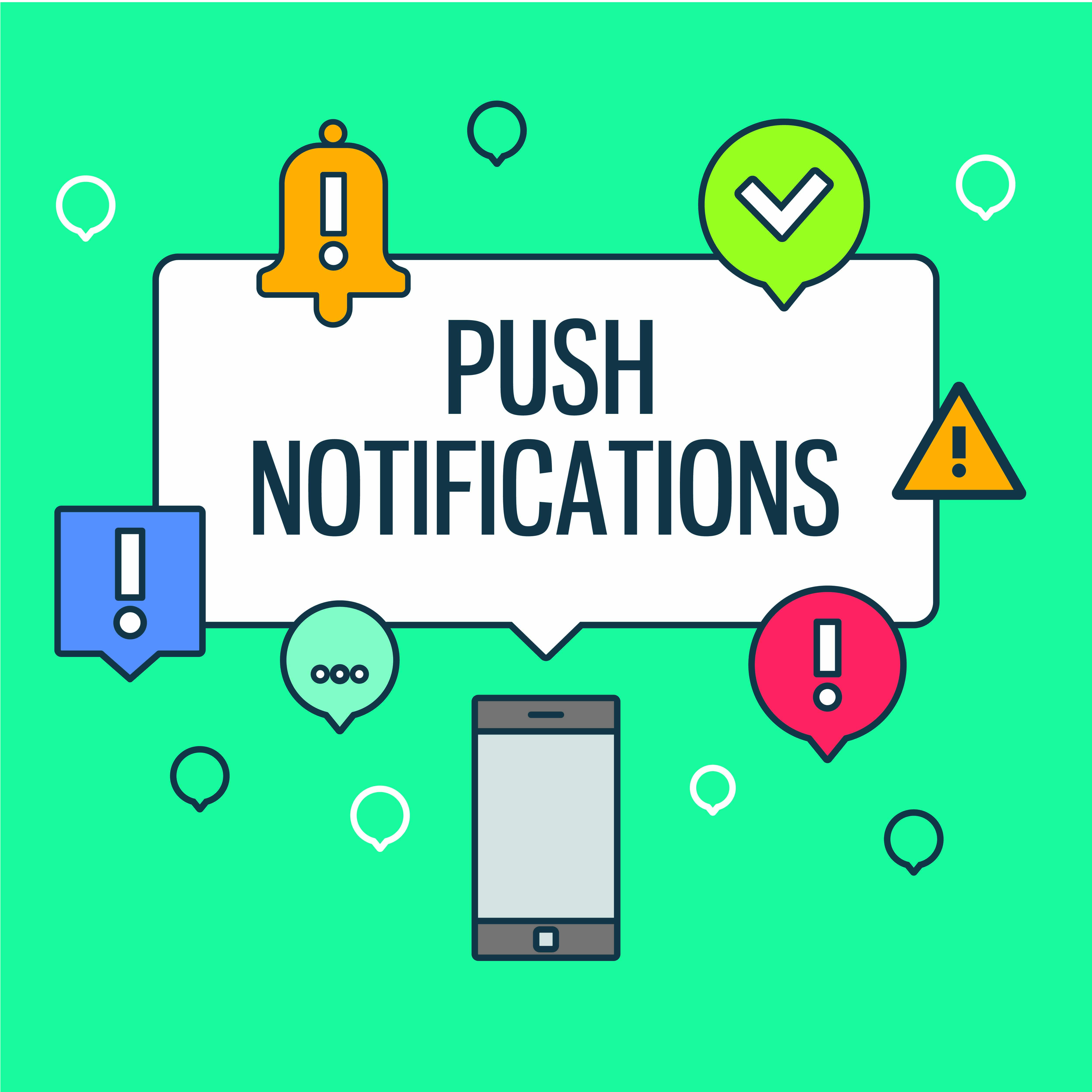 Push notifications - Lad ikke dine push-notifikationer ødelægge koncentrationen